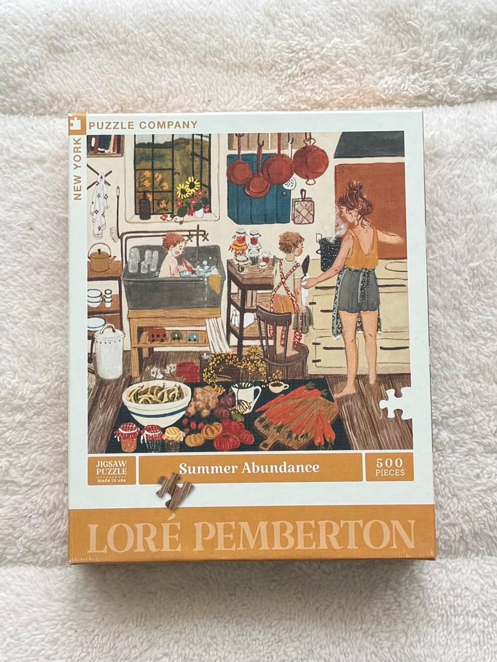 New York Puzzle Company Summer Abundance Puzzle